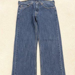 LEVI’S • 505 straight leg dark Wash jeans 34x32